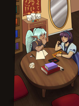 Personagem de TTRPG - Bruxinhas