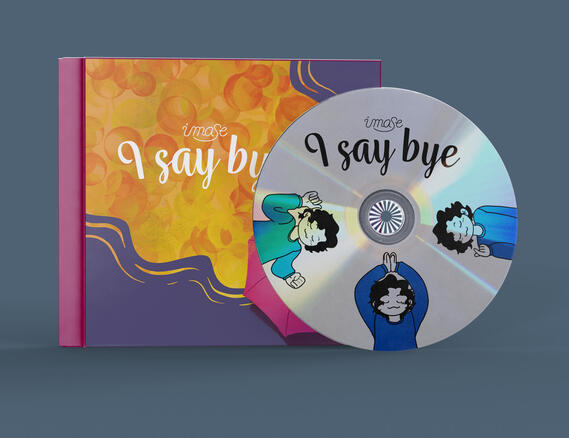 Projeto de Capa de CD - Imase: I say bye